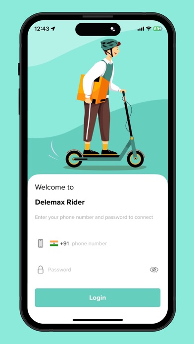 Delemax Rider Screenshot