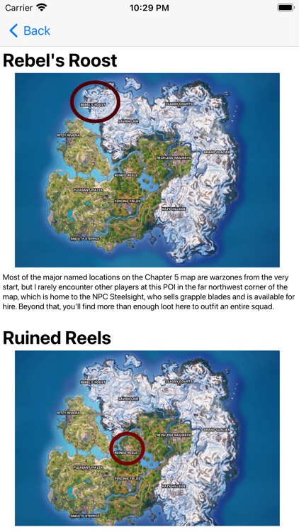 Guide Map for Fortnite - 2023 screenshot-3