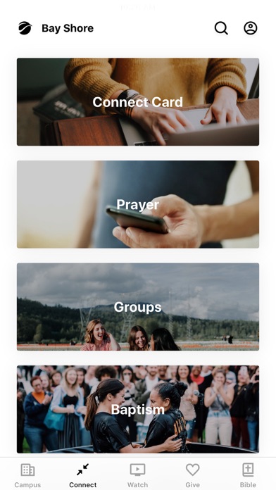 Bay Shore Church App Screenshot