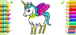 Game screenshot Kids coloring games apk