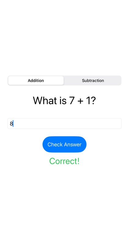 Math Facts Within 10