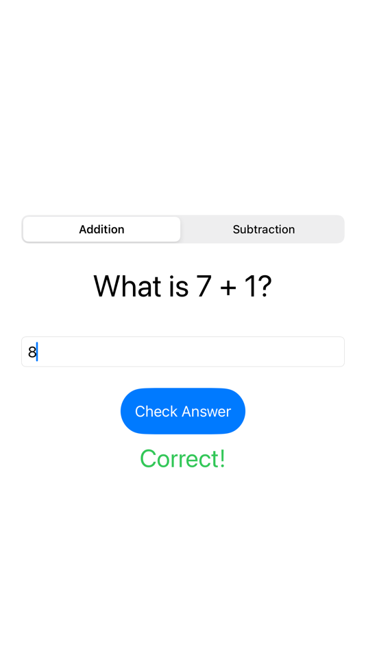 #1. Math Facts Within 10 (iOS) 由: Justin French-Kazee