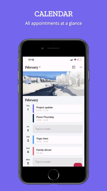 Family Calendar and Organizer