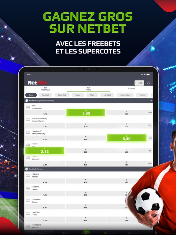 Screenshot #4 pour NetBet Paris Sportifs En Ligne