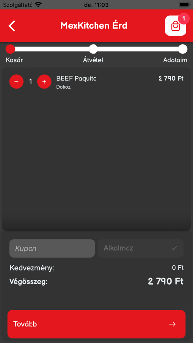 MexKitchen Pickup Screenshot