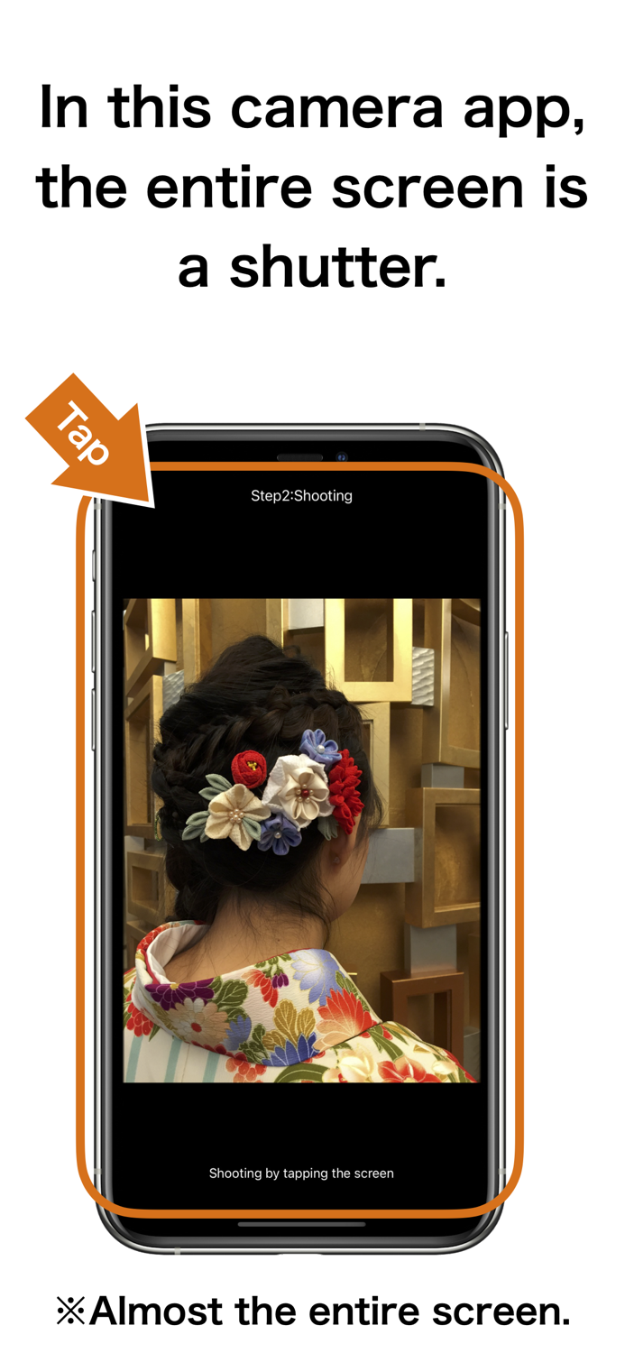 Camera - Take photos in 3steps