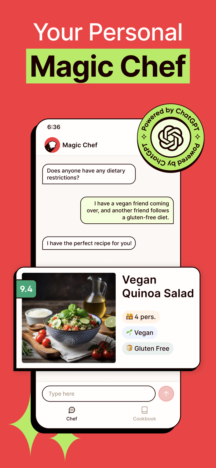 Magic Chef AI Cooking Recipes