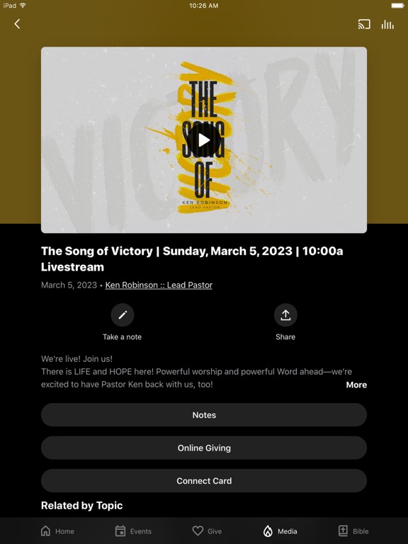 The Upper Room Experience iPad screenshot 3 - Lifestyle app