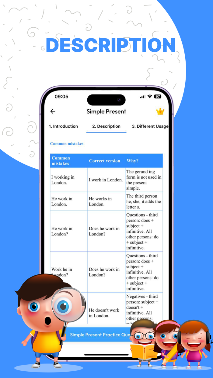 English Grammar - Tenses Test