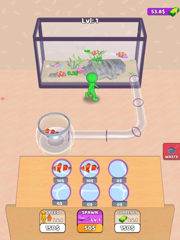 Idle Aquarium: Fish Tank Gamesのおすすめ画像2