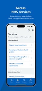 NHS App screenshot #3 for iPhone