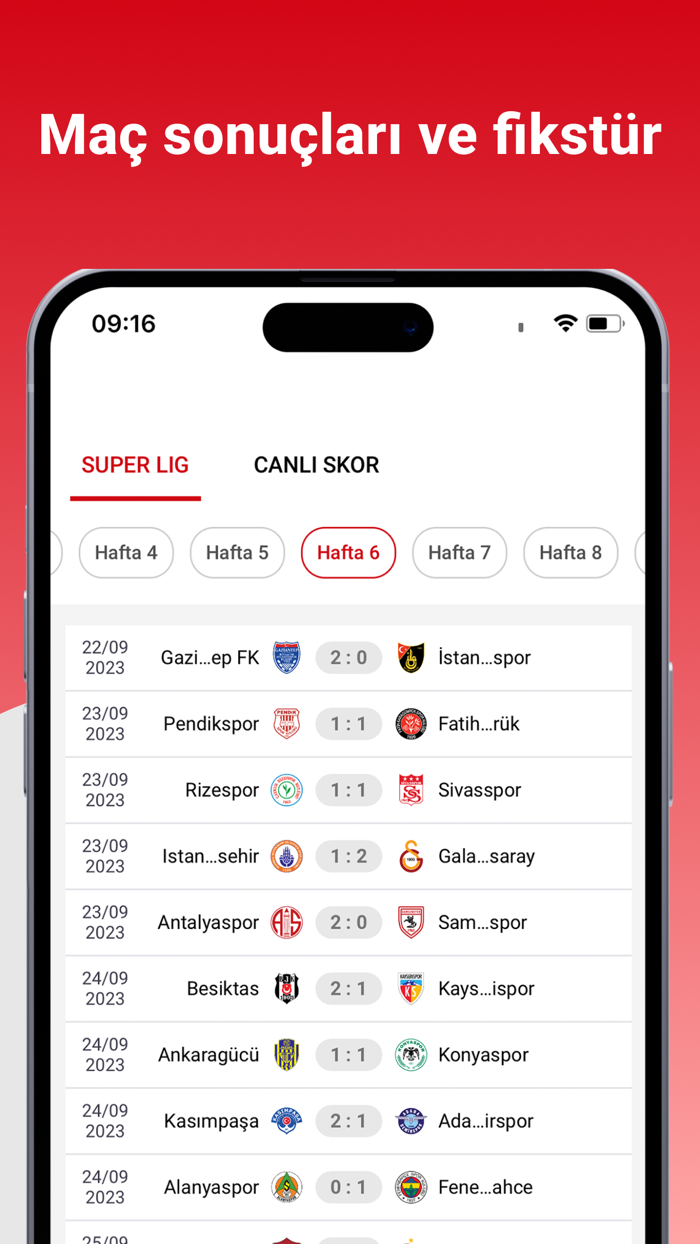 Super League Live Score