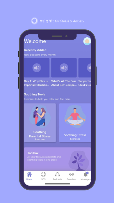 Insight: For Stress & Anxiety Screenshot