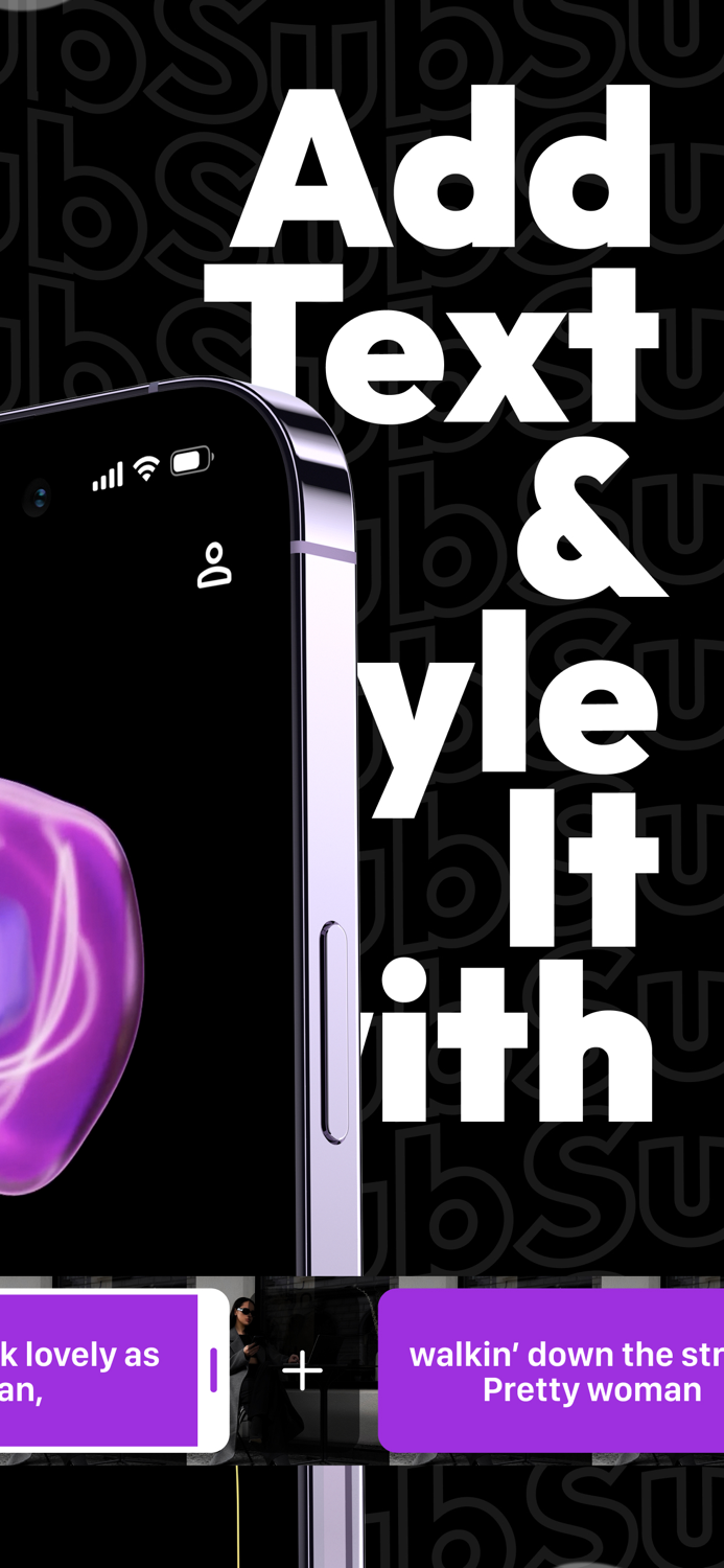 SubSub - Captions For Video