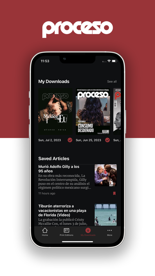 #8. Revista Proceso (iOS) 来自: Alejandro Rivera