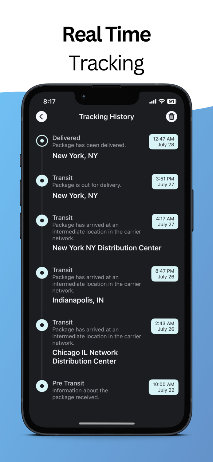 Trackit - Package Tracker