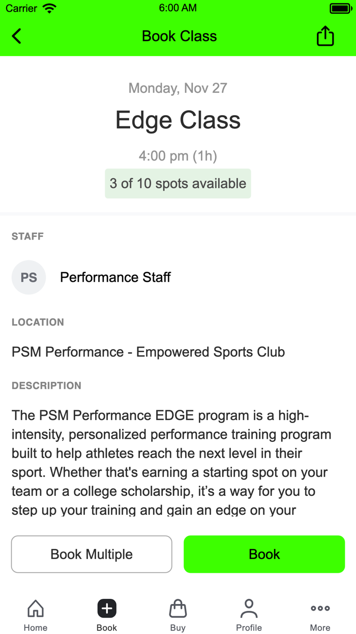 PSM Performance