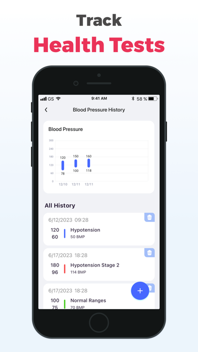 Pressure Track - Health Body Screenshot
