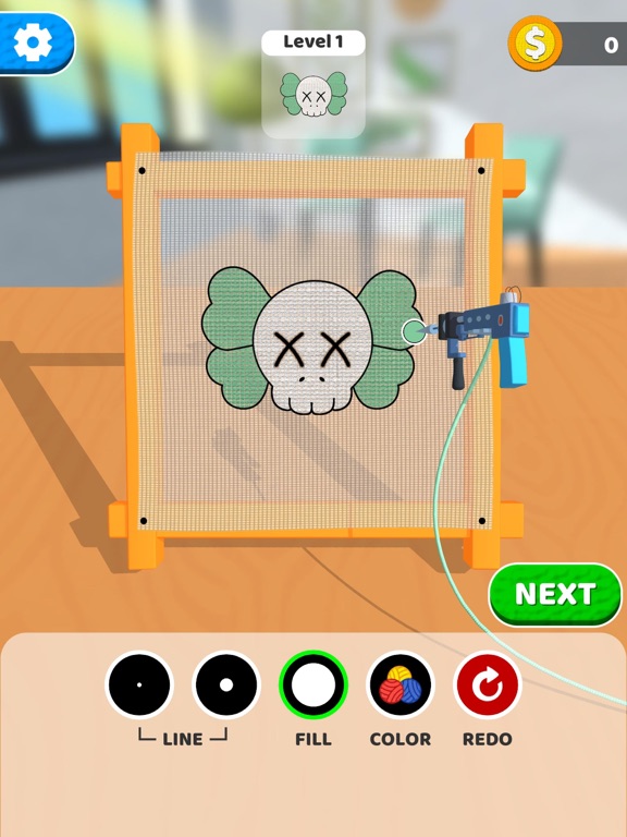 Rug Tufting - ASMR iPad screenshot 6 - Games app