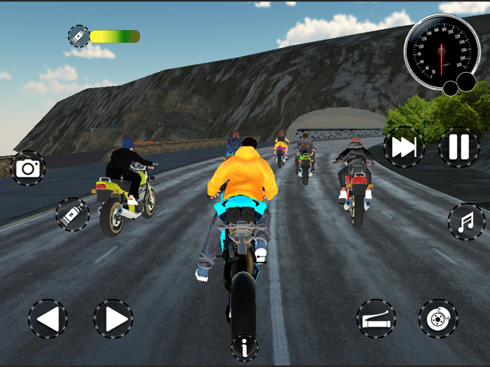 Highway Bike Rider Racing Game