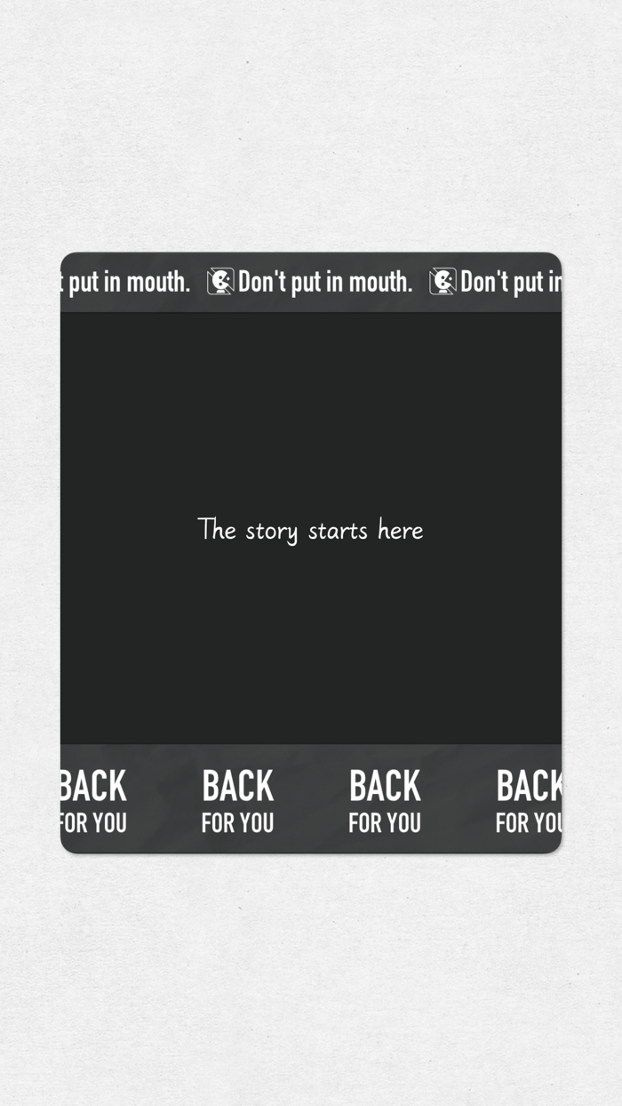 BACK 4U - Story on the Back