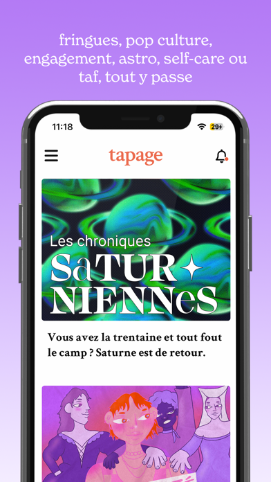 Tapage Mag Screenshot