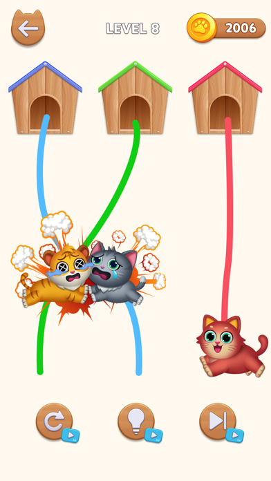 Cat Rush - Draw to Home Screenshot