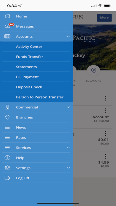 Mountain Pacific Bank Mobile Screenshot 2 - AppWisp.com Mountain Pacific Bank Mobile Screenshot 2 - AppWisp.com