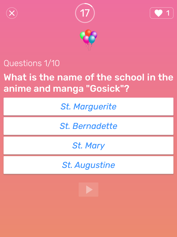 Screenshot #6 pour Anime Manga Quiz