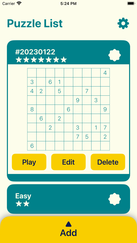 #1. Sutoku : Number Place Player (iOS) 由: Tomoyuki Iizuka