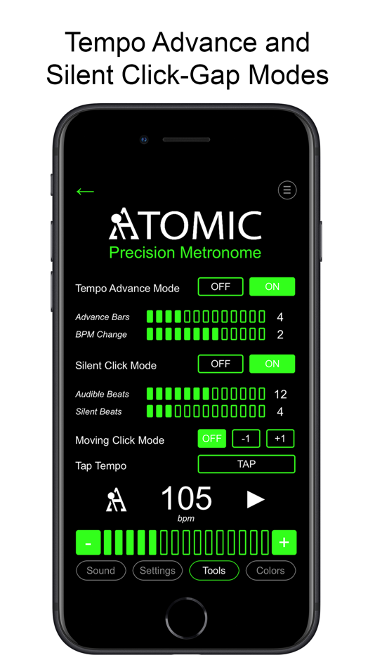 #2. Atomic Metronome (iOS) By: RT Sixty Ltd