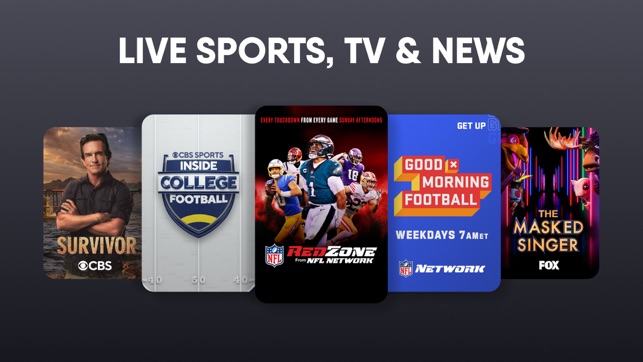 Fubo: Watch Live TV & Sports on the App Store