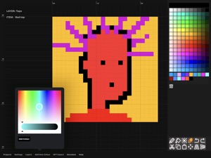 nft pixel art maker screenshot #4 for iPad