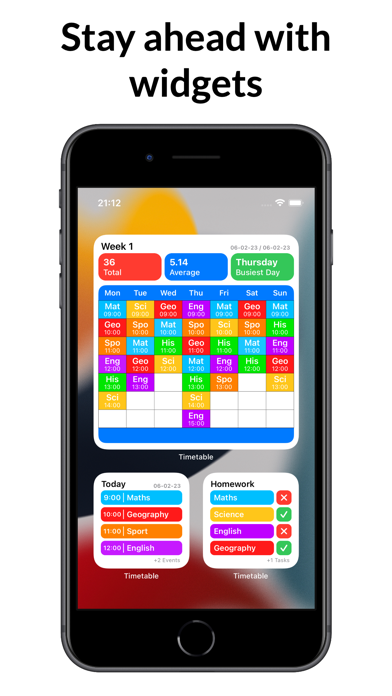 Timetable+ - Schedule Planner Screenshot