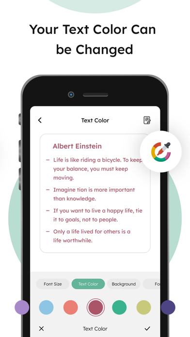 Teleprompter - Floating Texts Screenshot