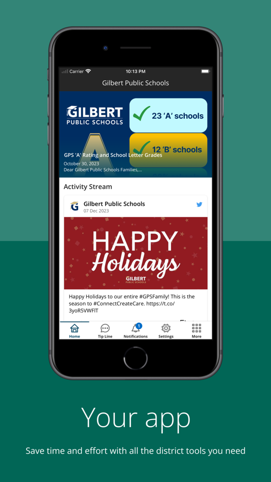 #1. Gilbert Public Schools (iOS) 由: Gilbert Unified School District 41