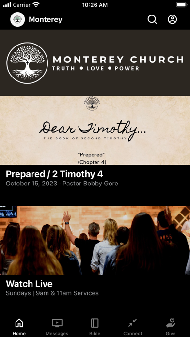 Monterey Church Virginia Screenshot