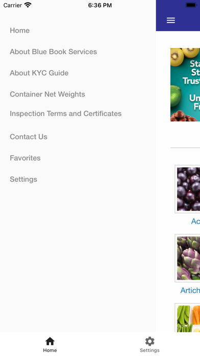 Blue Book KYC Screenshot