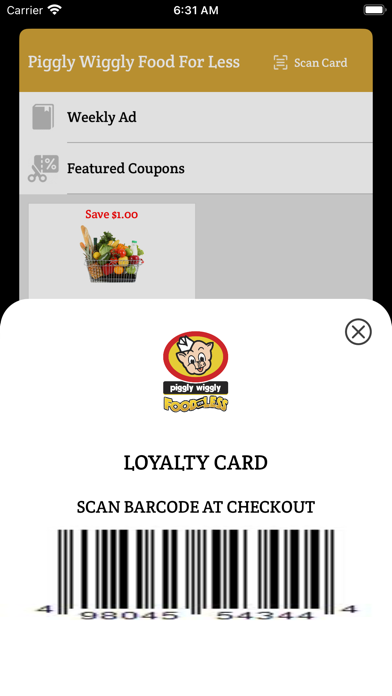 Piggly Wiggly Food For Less Screenshot