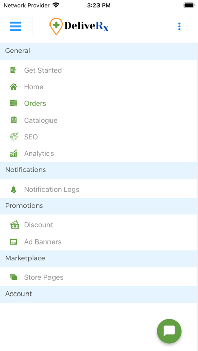 DeliveRx Merchant Screenshot