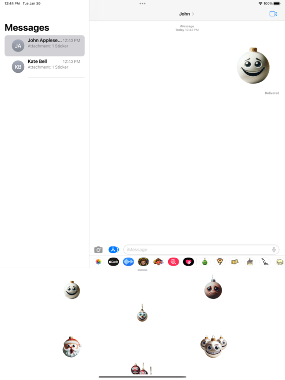 Screenshot #6 pour Ornament Stickers