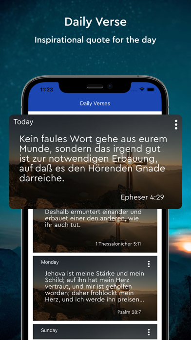 Deutsch Luther Bibel* Screenshot
