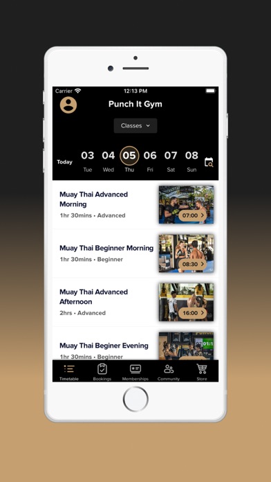 Punch it Gym Screenshot