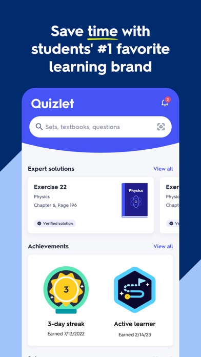 Quizlet: AI-powered Flashcards Screenshot