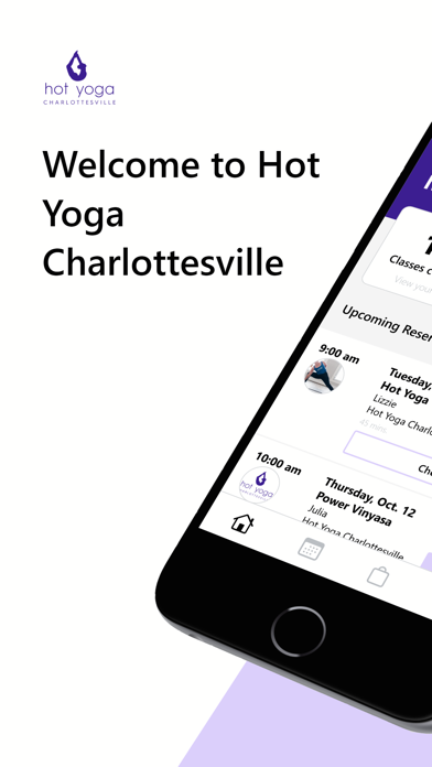 Hot Yoga Charlottesville Screenshot