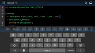 Rust IDE - Minimal Code iphone bilder 1