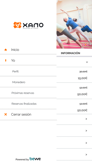 Xano Pilates & Yoga Screenshot