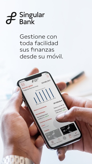 Singular Bank Móvil Screenshot