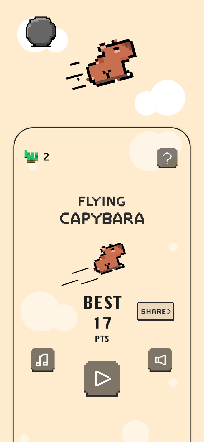 Flying Capybara