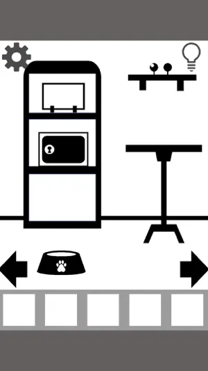 モノクロ部屋からの脱出 脱出ゲーム screenshot 2